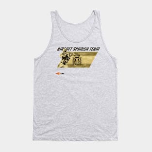 Spanish Flag Airsoft Team Tank Top